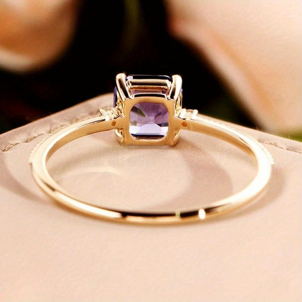 Copper Ring with Zirconia for Daily & Wedding Wear